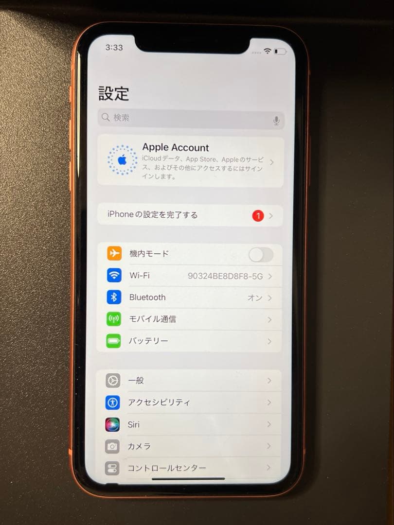 iPhone XR 本体　64GB バッテリー79% SIMロック解除済