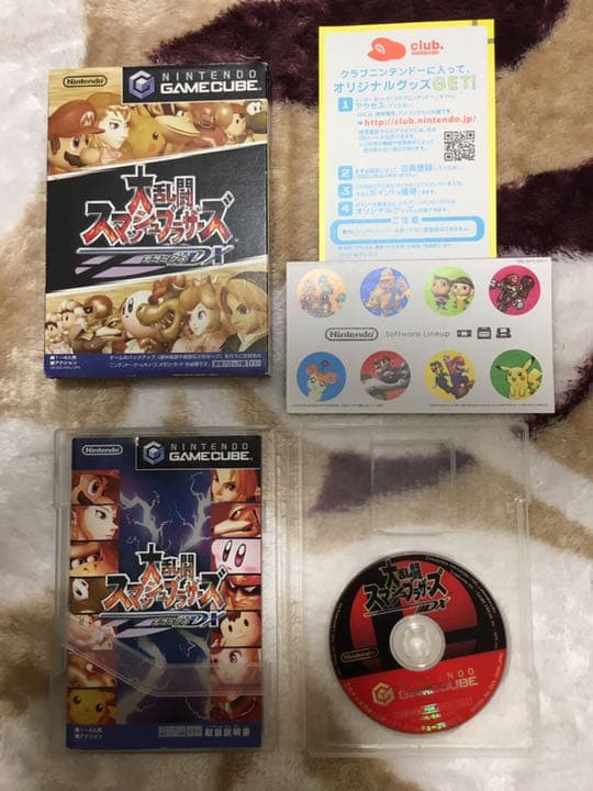 GC ゲームキューブ 大乱闘スマッシュブラザーズDX コントローラー 2個