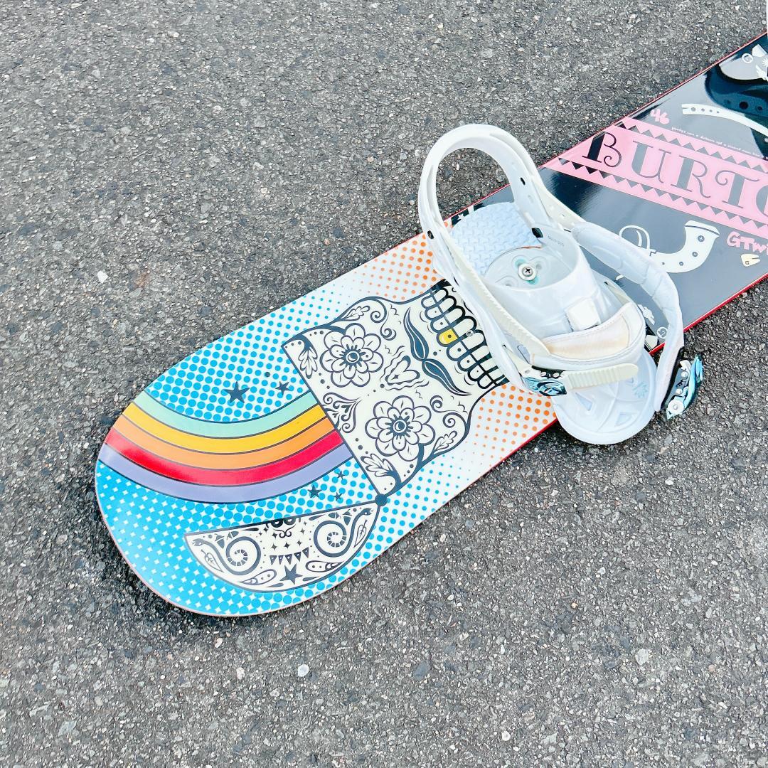 美品 スノーボード BURTON Gtwin 146 セット スノボー 女性