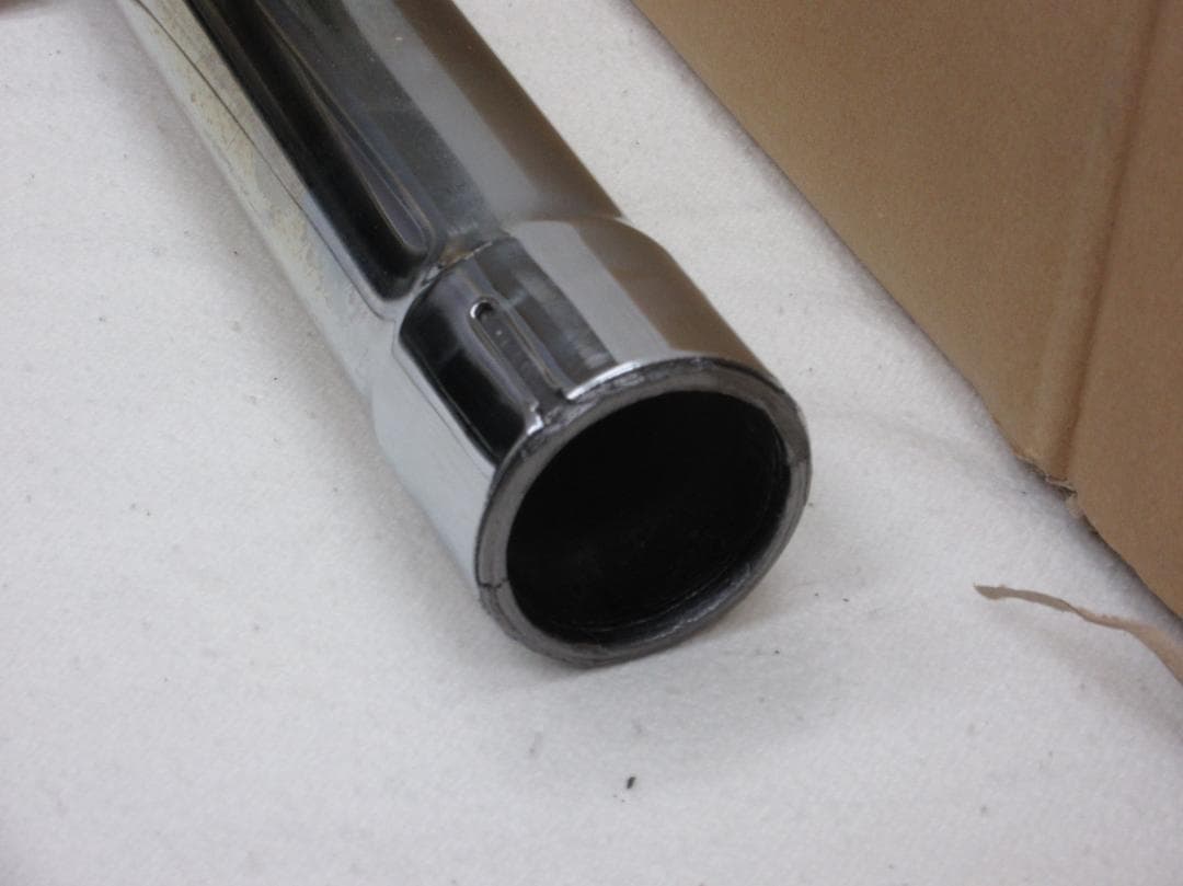 SR400 デイトナ スリップオンメガホンマフラー