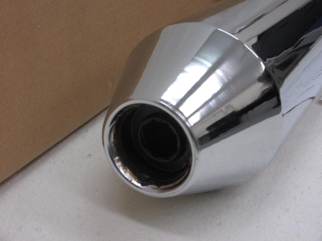 SR400 デイトナ スリップオンメガホンマフラー