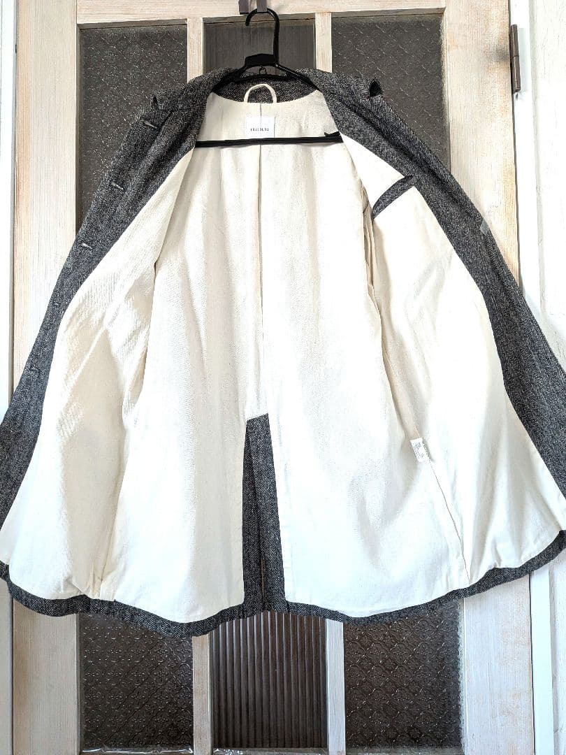 ✨お買い得 TOUJOURS コート S〜M グレー　ネストローブ