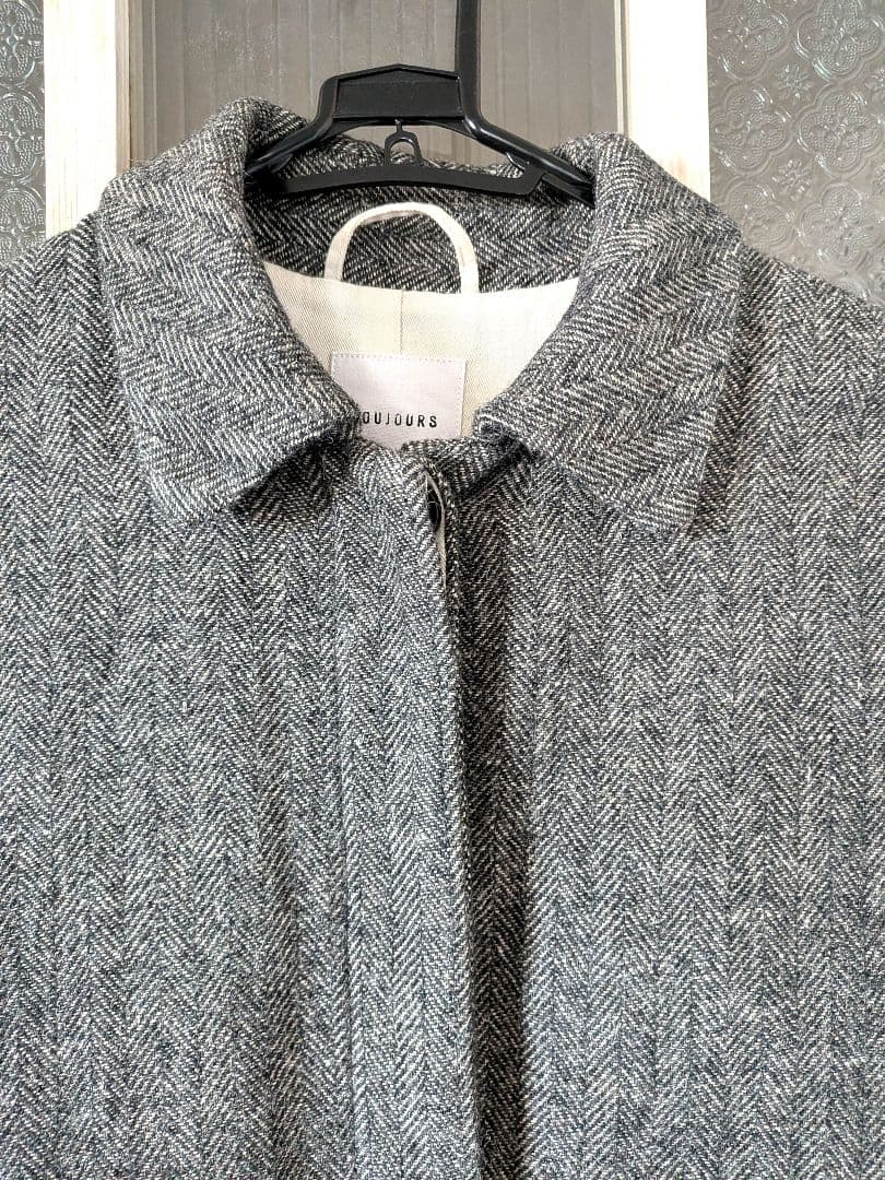 ✨お買い得 TOUJOURS コート S〜M グレー　ネストローブ