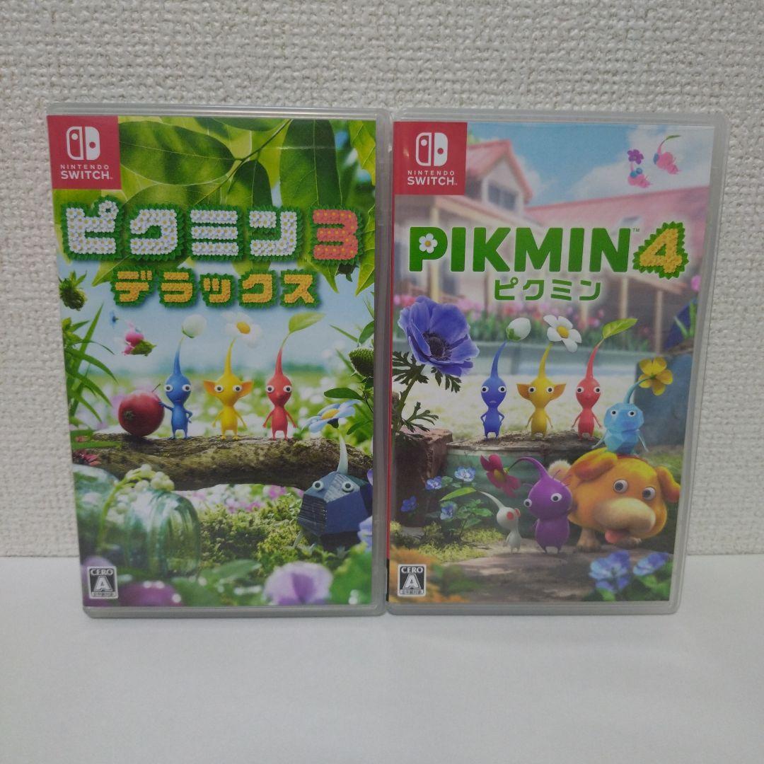 ⭐*︎様 Switchソフト　ピクミン3　ピクミン4　2点