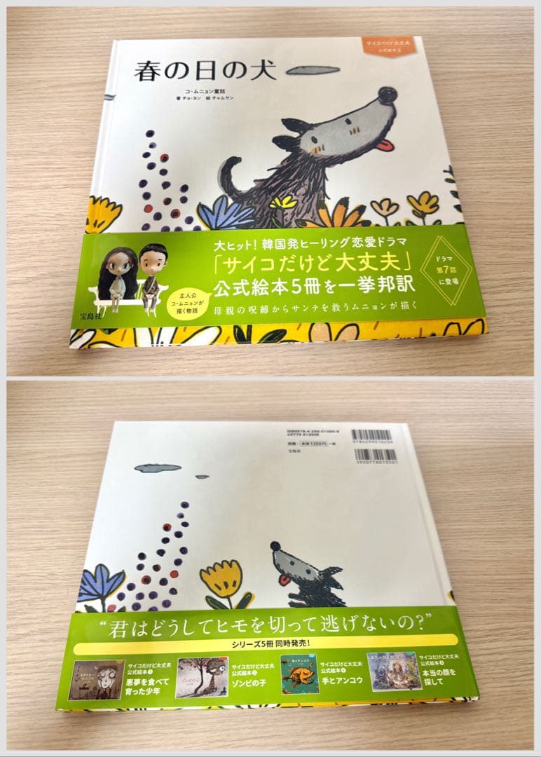 『 サイコだけど大丈夫 』 公式絵本 日本語訳5冊セット