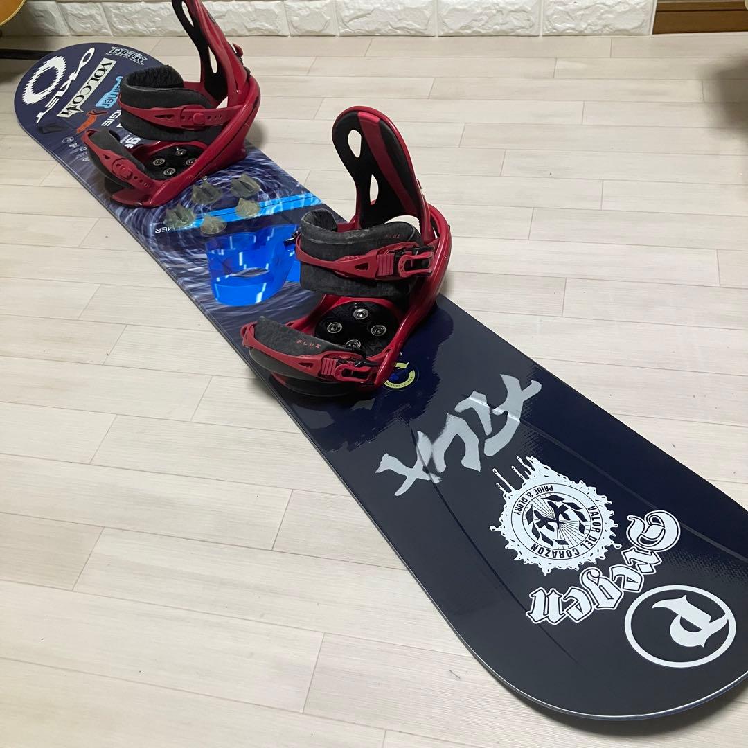 FLUX PALMERフラックススノーボードセット161cmバインディングM/L