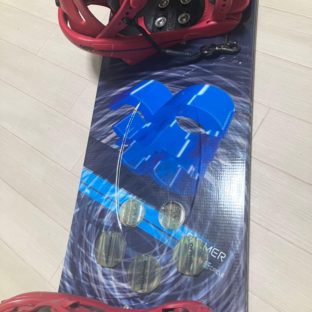 FLUX PALMERフラックススノーボードセット161cmバインディングM/L