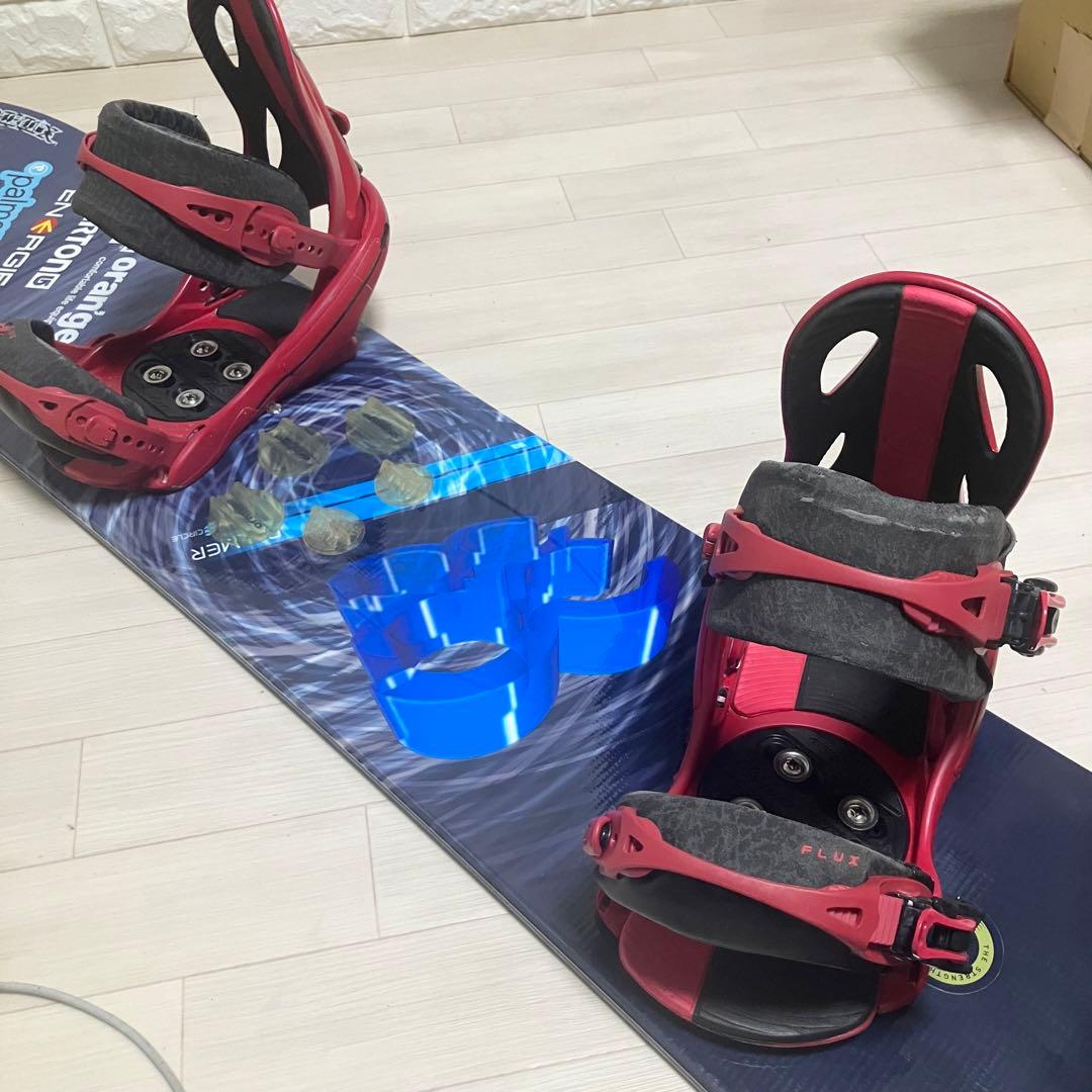 FLUX PALMERフラックススノーボードセット161cmバインディングM/L