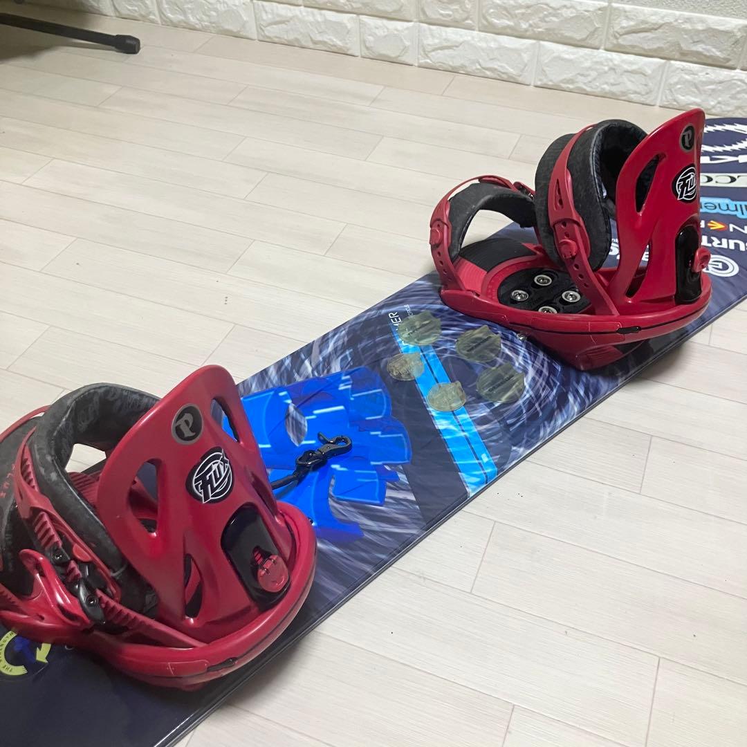 FLUX PALMERフラックススノーボードセット161cmバインディングM/L