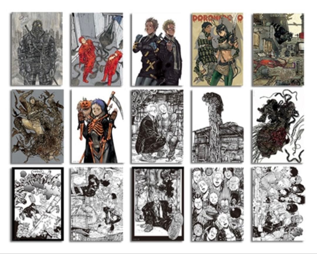 ドロヘドロ　原画展　スケッチブック　ポストカード　セット