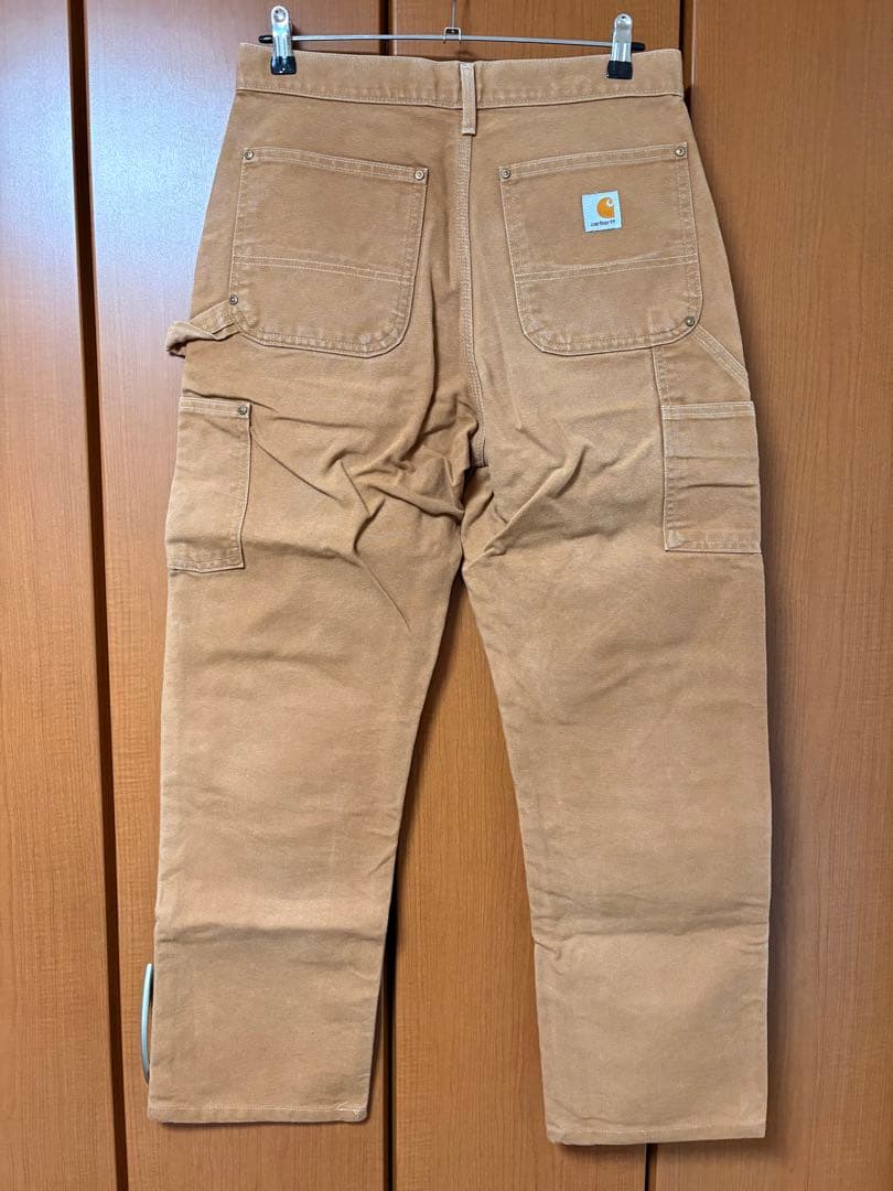 【レア】カーハート ダブルニー125周年モデル W31×L32 茶