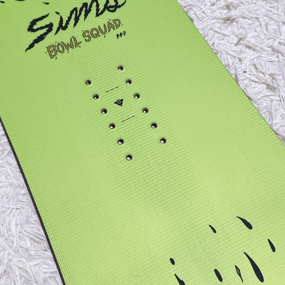 SIMS シムス スノーボード BOWL SQUAD グリーン 149cm