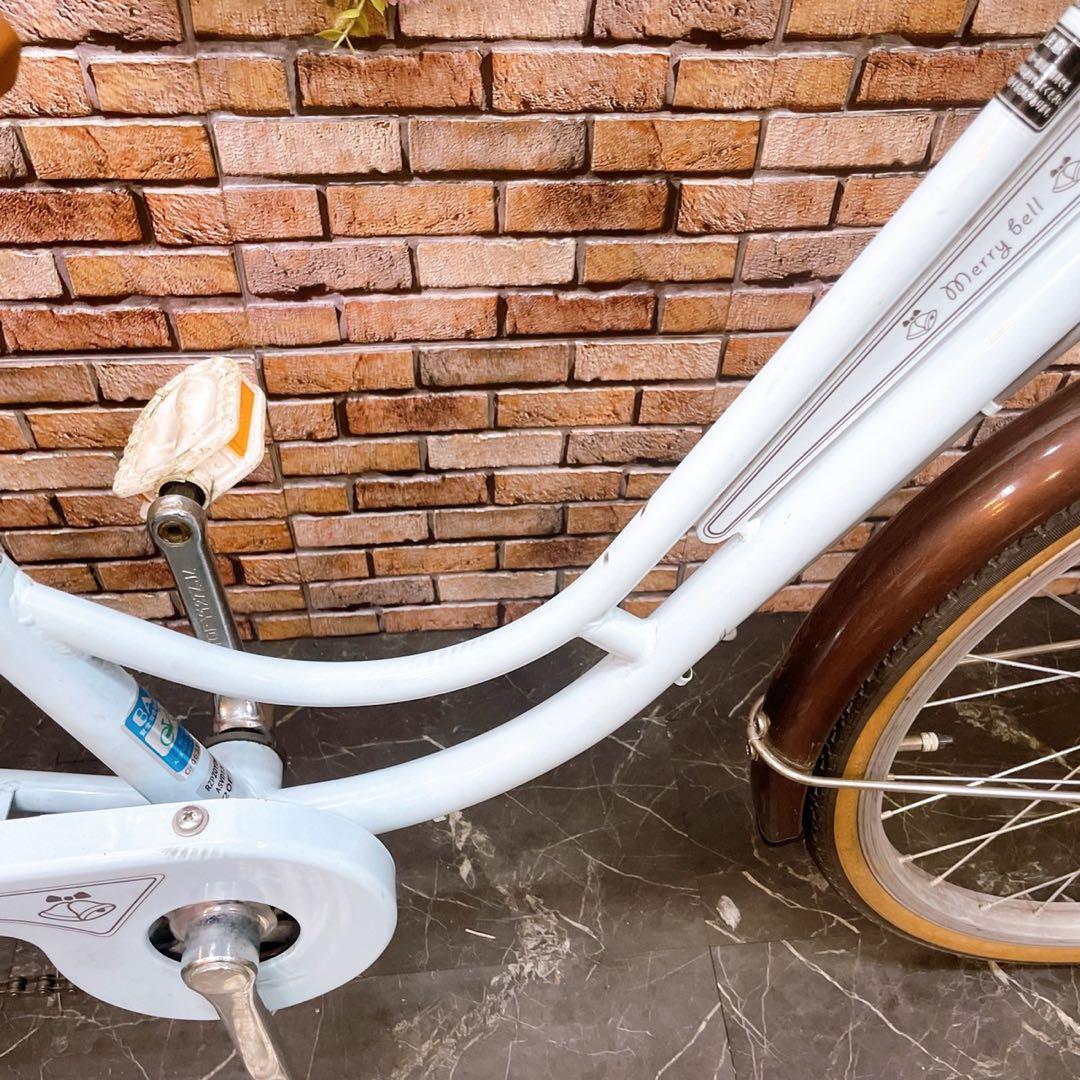 あはしめ様 【34】子供用自転車 子供車 Merry Bell 水色 20インチ