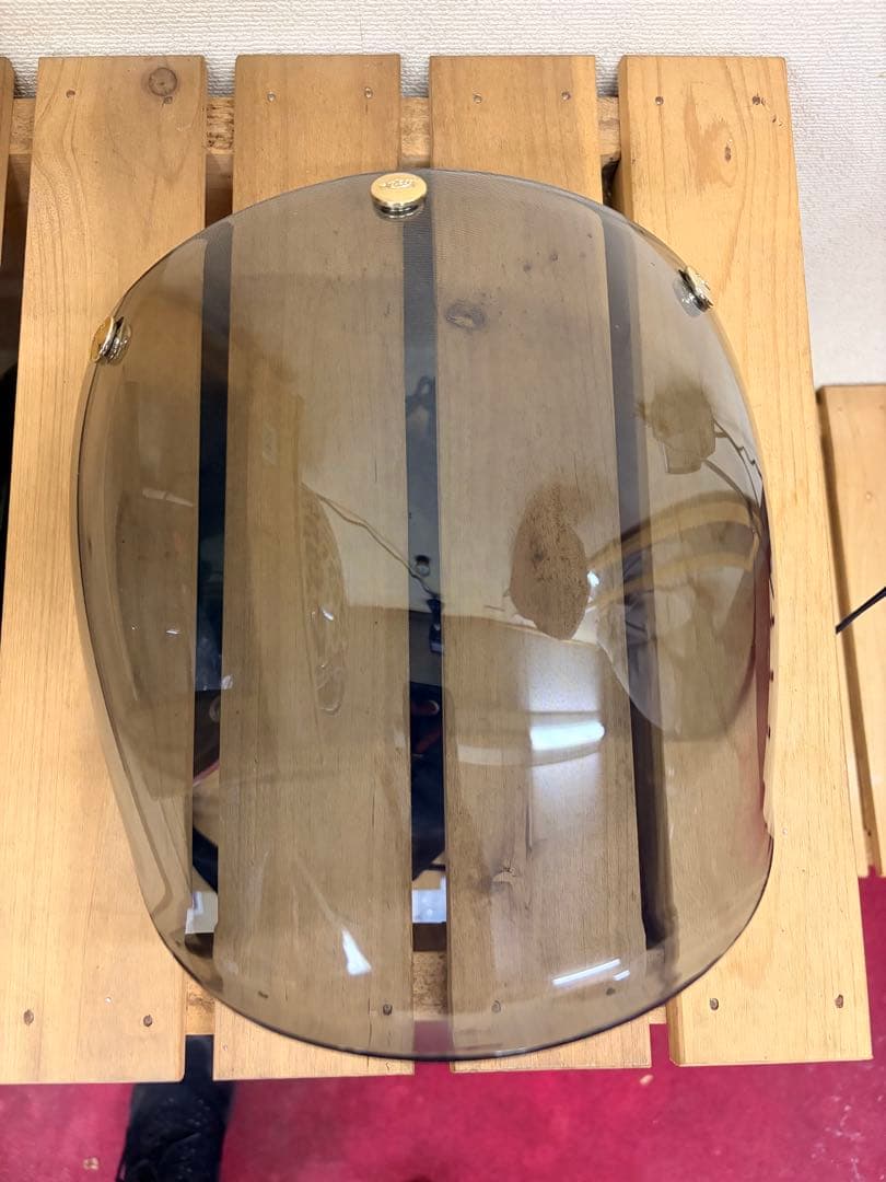 Ruby ジェットヘルメット用シールド(スモーク)