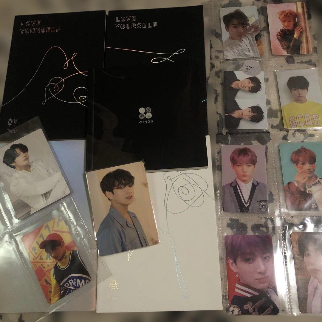 BTS トレカ　フォトブック　wings LOVEYOURSELF 5冊　グク