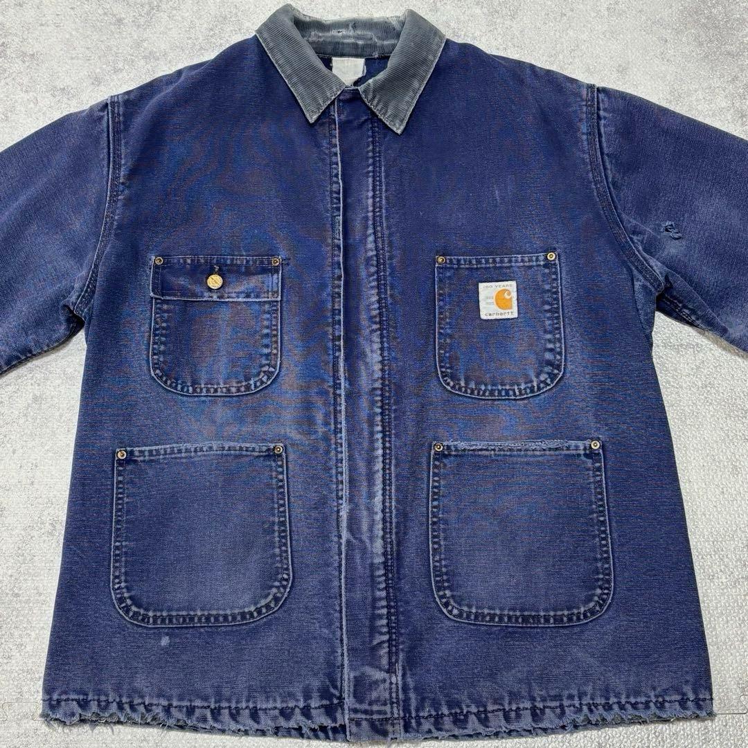 希少❗️100周年 カーハート チョアコート ボロ 雰囲気抜群 ステューシー元ネタ