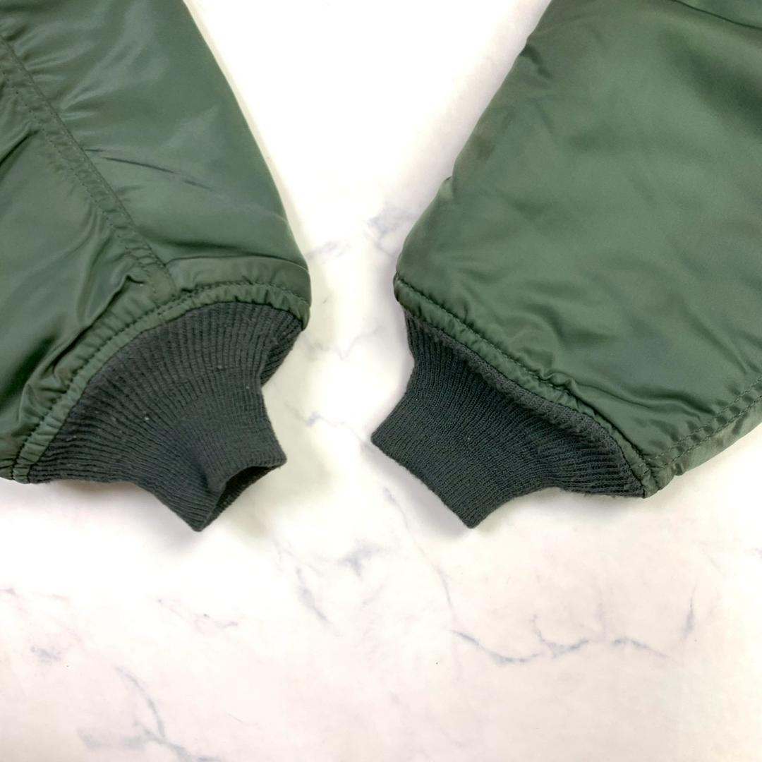 80s旧タグ USA製 ALPHA MA-1 フライトジャケット M　D831