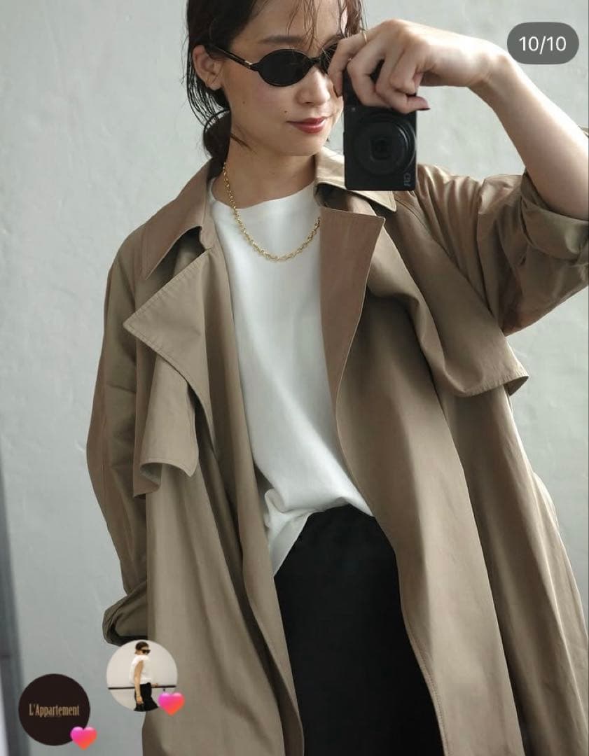 ドゥーズィエムクラス 24ss Nonchalant コート