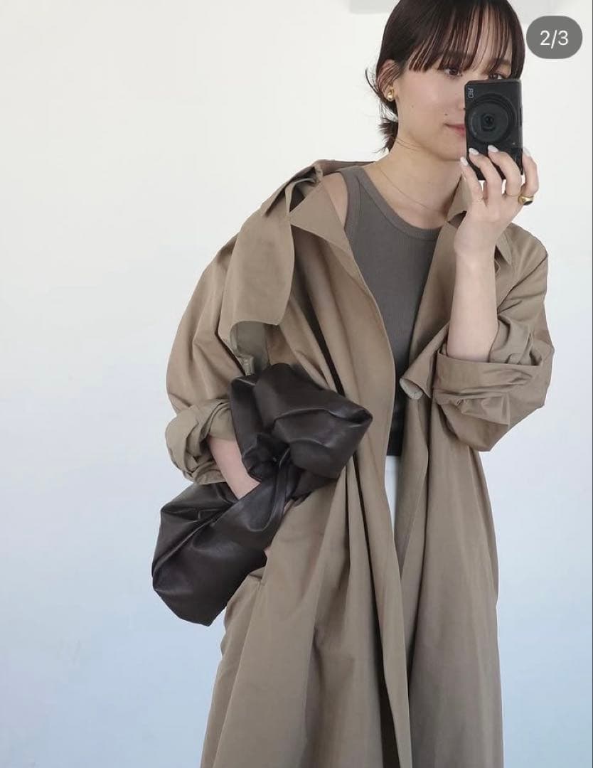 ドゥーズィエムクラス 24ss Nonchalant コート