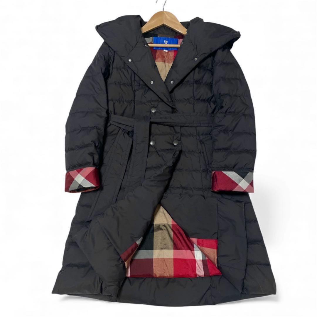 ぽちこ様CRESTBRIDGE ベルテッド ダウン Aライン ロングコート 38