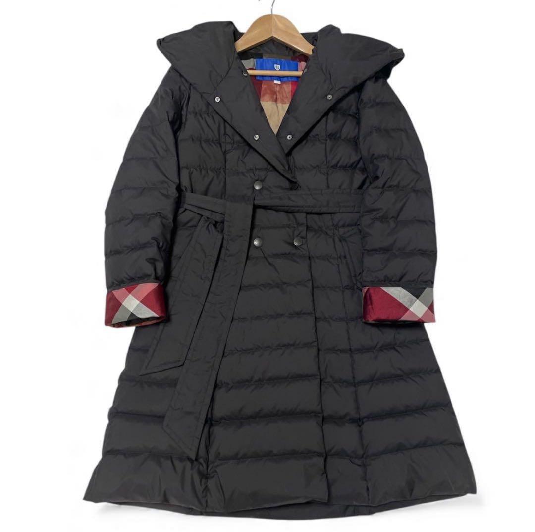 ぽちこ様CRESTBRIDGE ベルテッド ダウン Aライン ロングコート 38