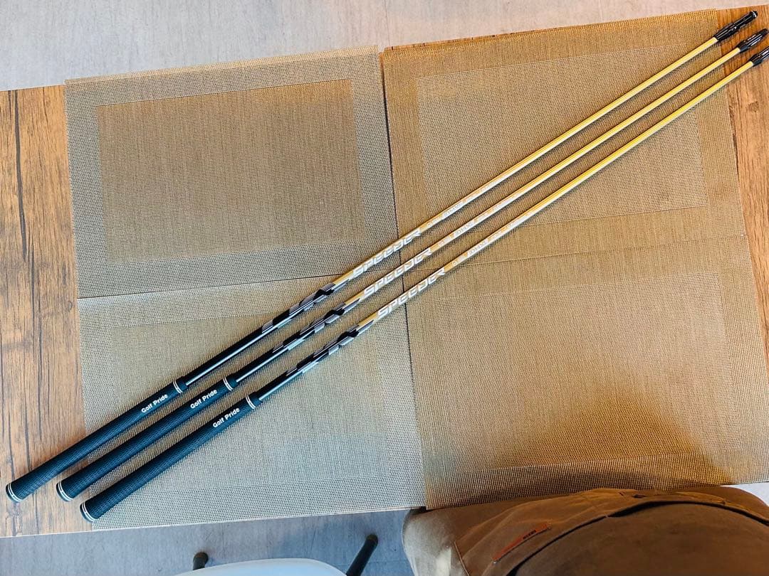 フジクラnx スピーダーゴールド(1W 3W 5W )3本セットスリーブ変更可能