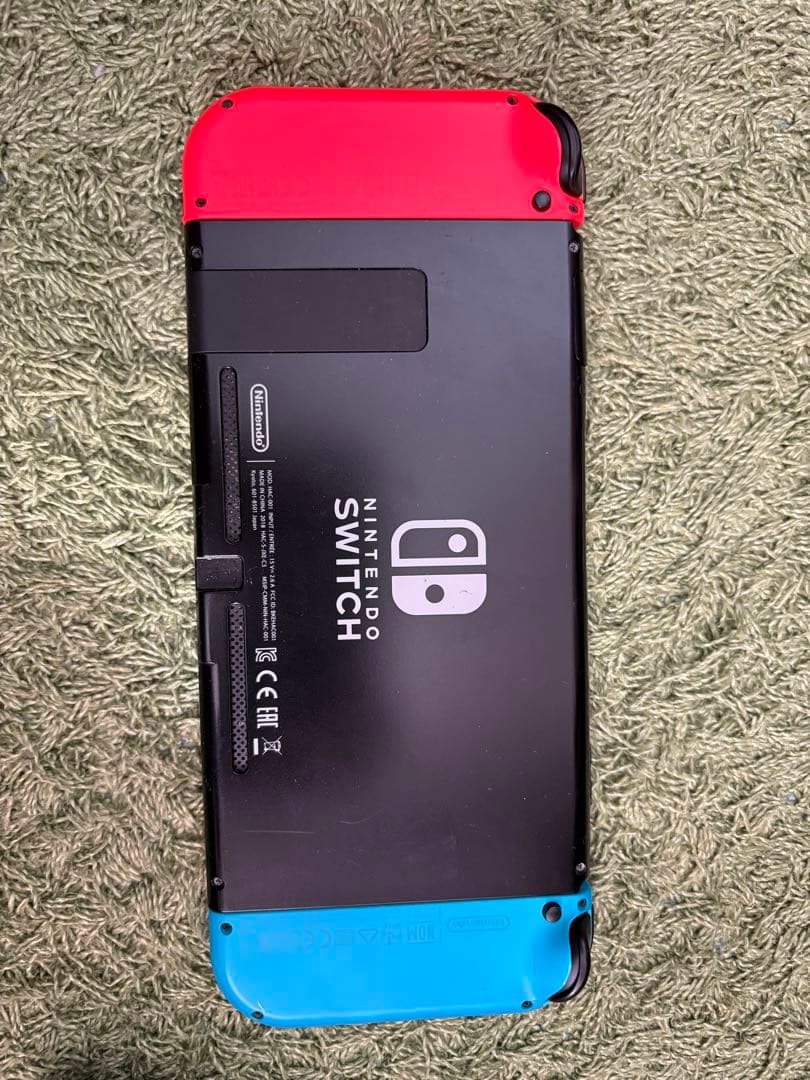 ジャンク品　Nintendo Switch ネオンブルー/レッド 本体