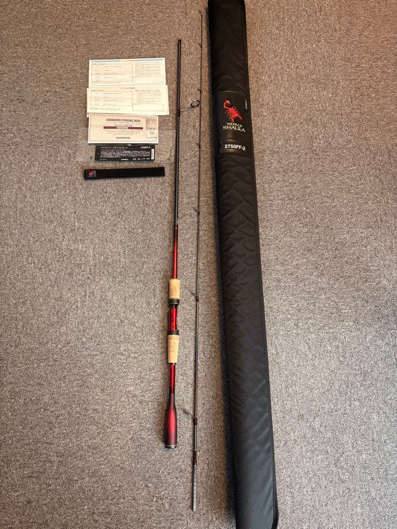 SHIMANO 18 ワールドシャウラ2750FF-2 中古ワンオーナー