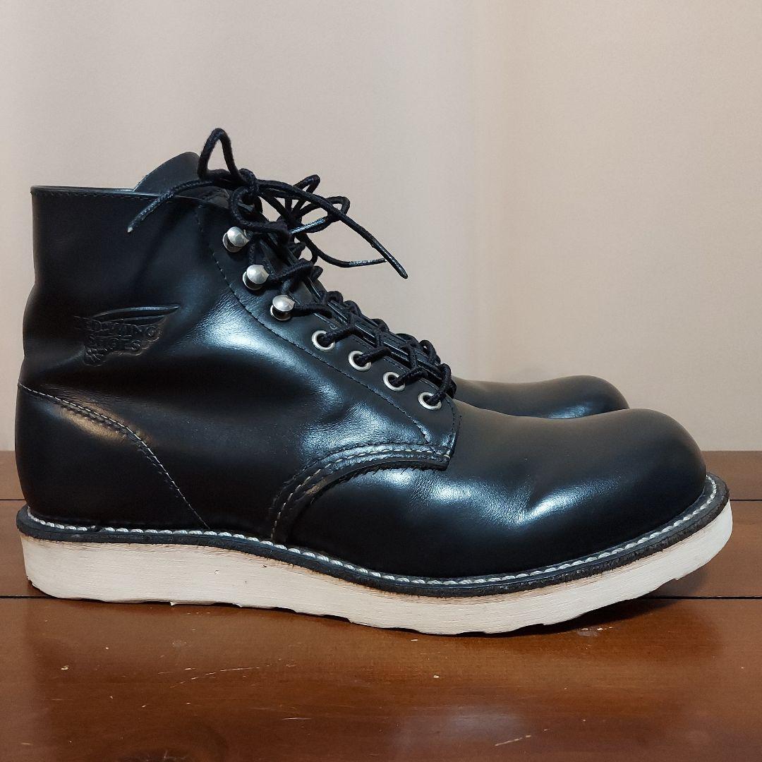 RED WING 8165 US8.5 D レッドウイング ブラッククロム