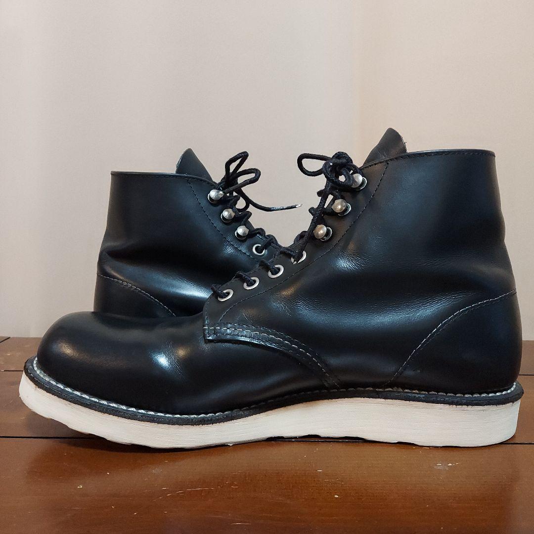 RED WING 8165 US8.5 D レッドウイング ブラッククロム