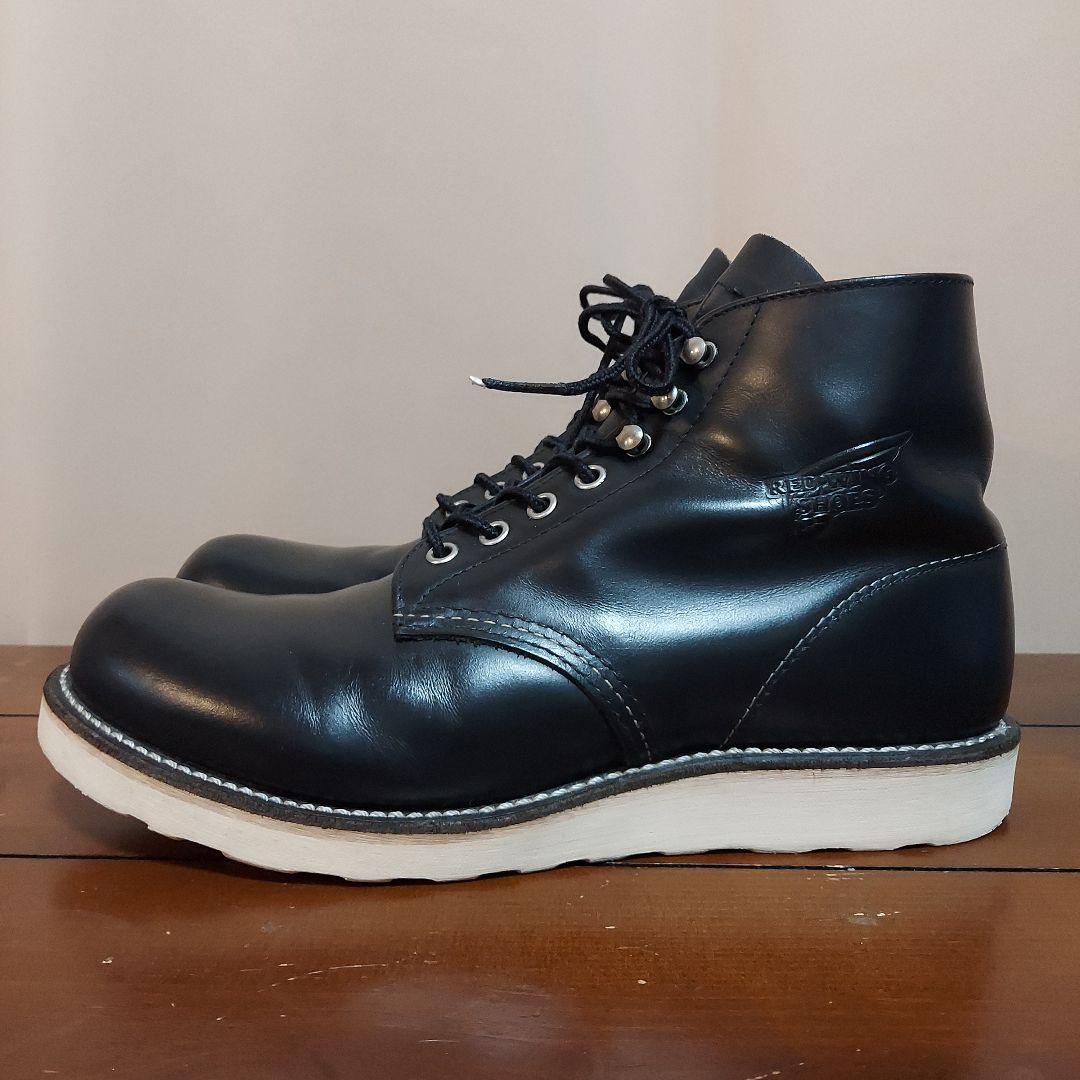 RED WING 8165 US8.5 D レッドウイング ブラッククロム
