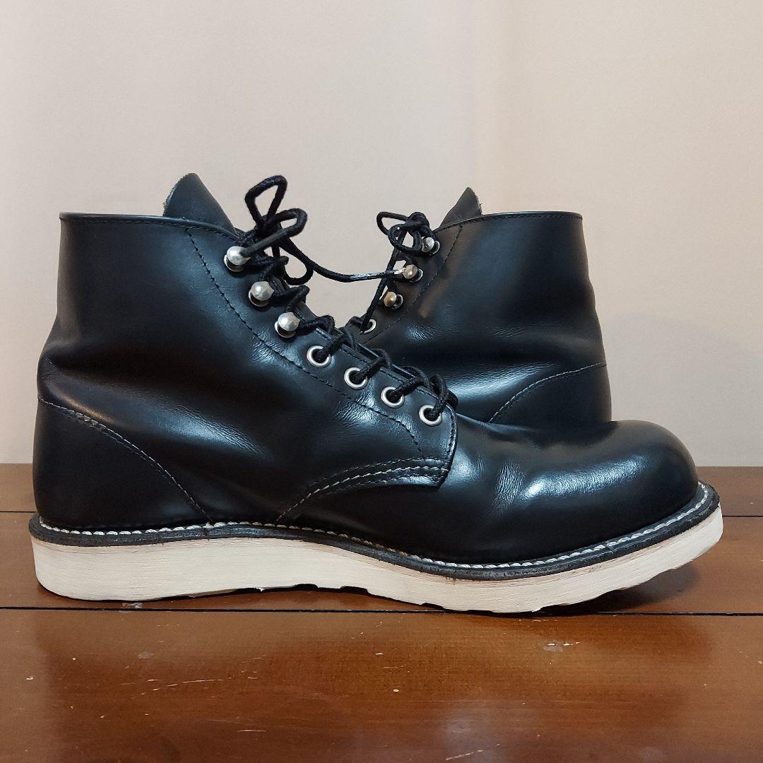 RED WING 8165 US8.5 D レッドウイング ブラッククロム