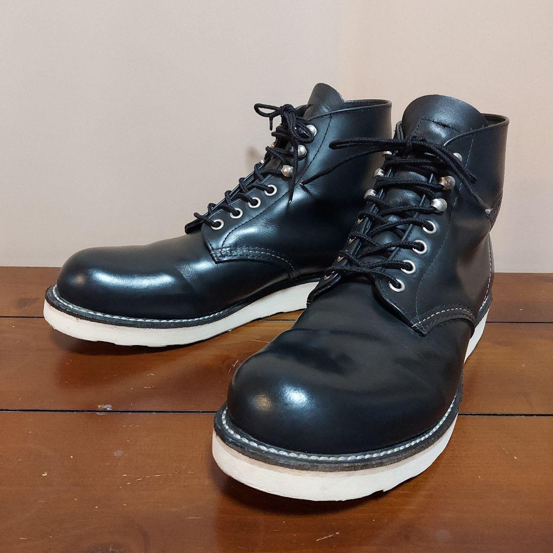 RED WING 8165 US8.5 D レッドウイング ブラッククロム