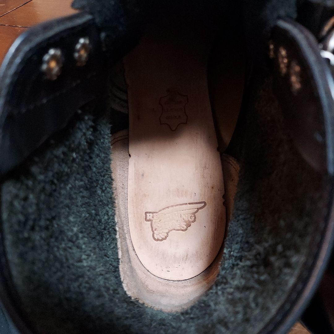 RED WING 8165 US8.5 D レッドウイング ブラッククロム