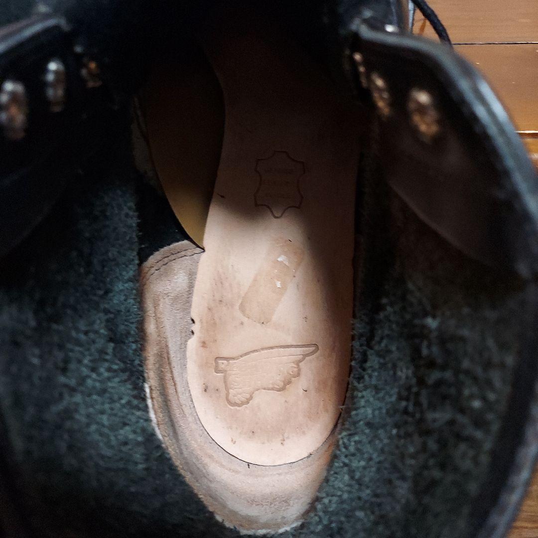 RED WING 8165 US8.5 D レッドウイング ブラッククロム