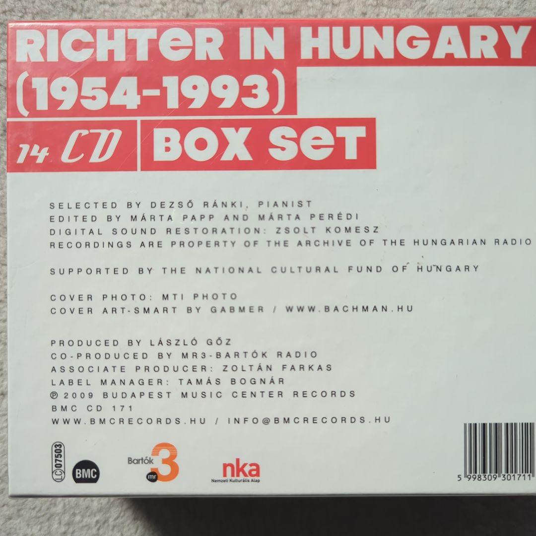 リヒテル　イン　ハンガリー　Richter in Hungary未開封　14CD