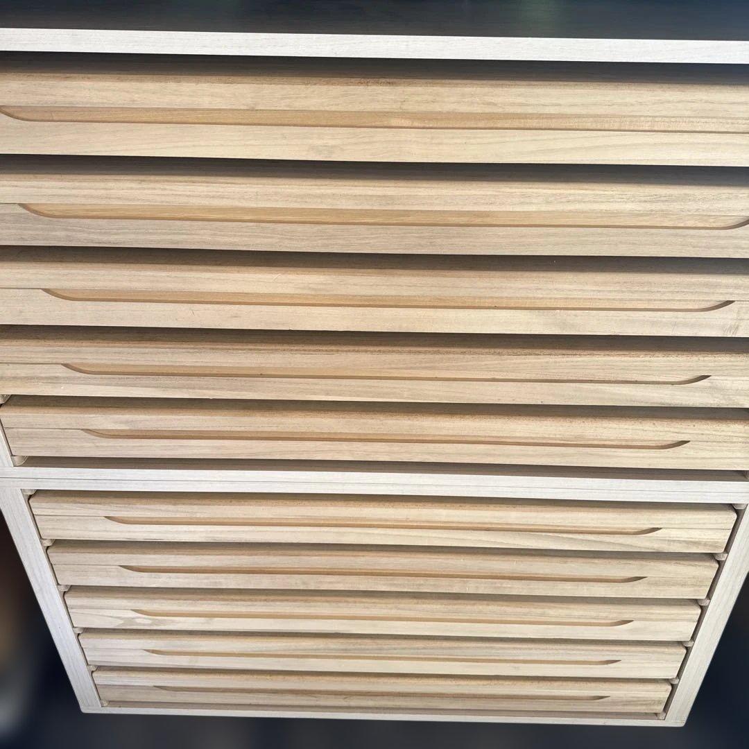 システム総桐タンス。桐箪笥 桐たんす 10段 和服 着物 衣裳箱 ボックスタイプ