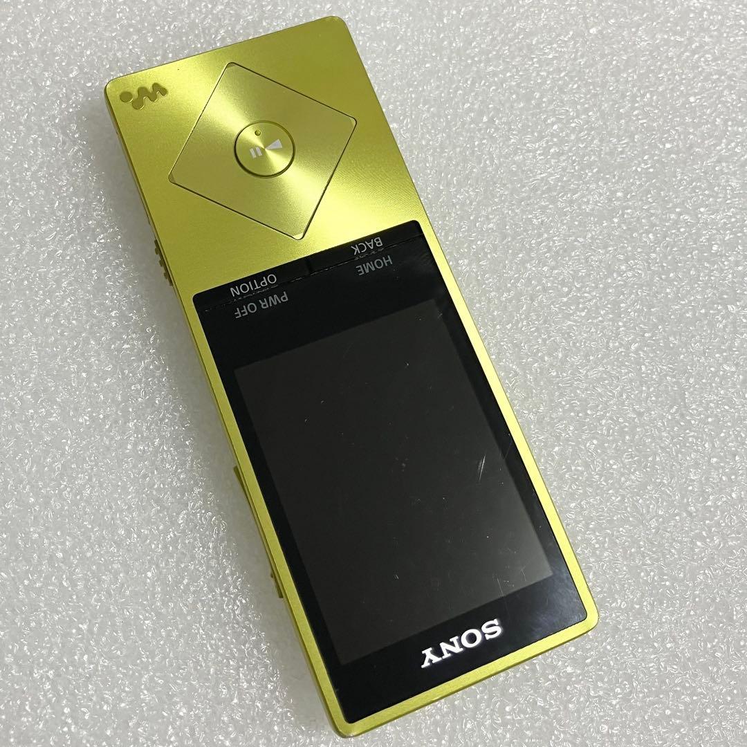 【バッテリー良好】ソニー　ウォークマン　NW-A25 16GB ライムイエロー