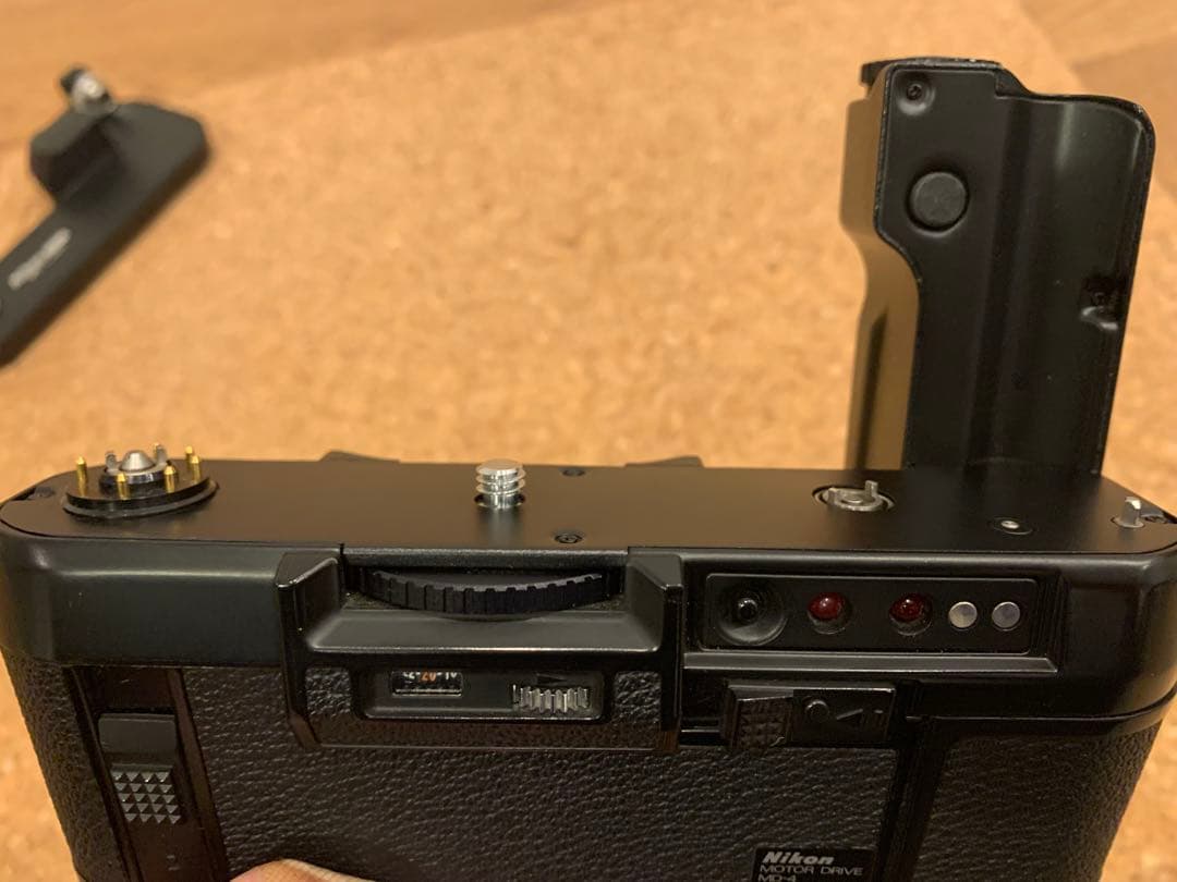 新品級 Nikon MD-4+ MK-1 モータードライブ 液漏無　接点ピカピカ
