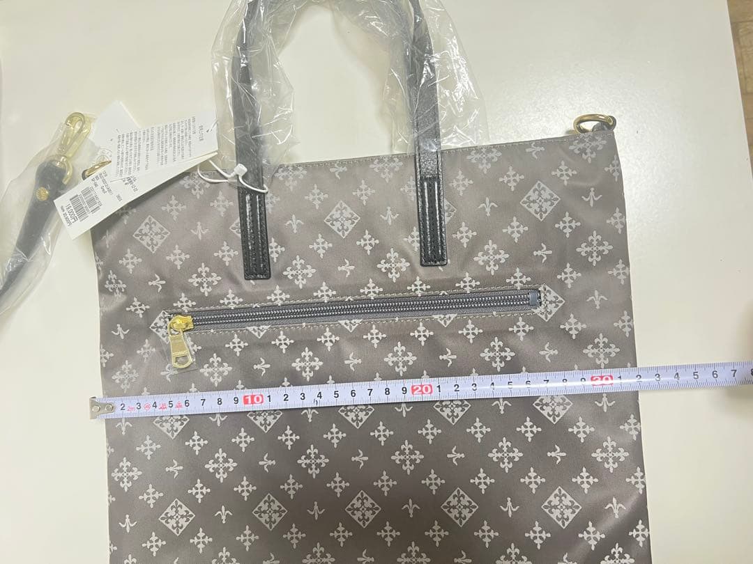 russet Gray2 2WAY トートバッグ A4収納可 SF-040 新品