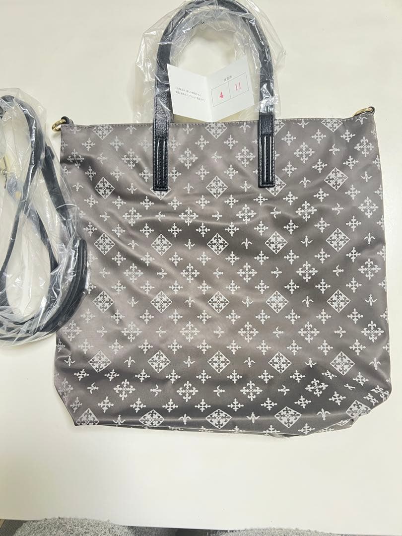 russet Gray2 2WAY トートバッグ A4収納可 SF-040 新品