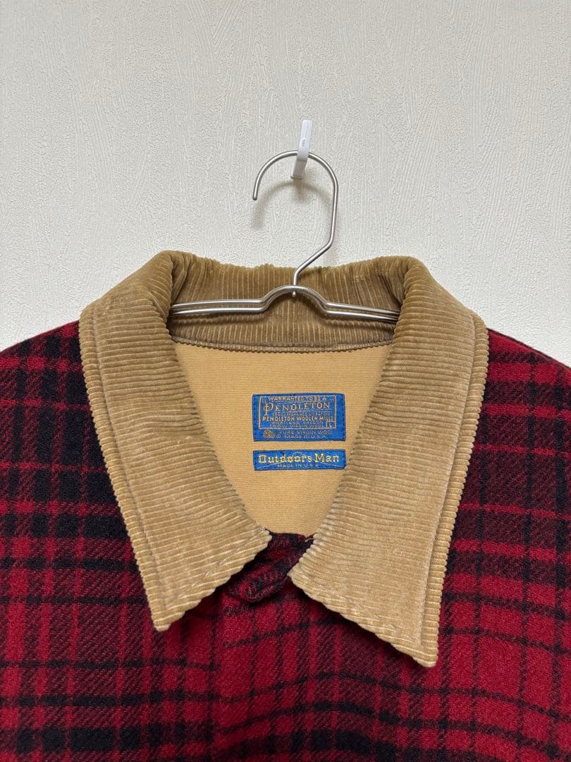 ✨極美品✨70年代ヴィンテージ ペンドルトン ウールマッキノーコート サイズL