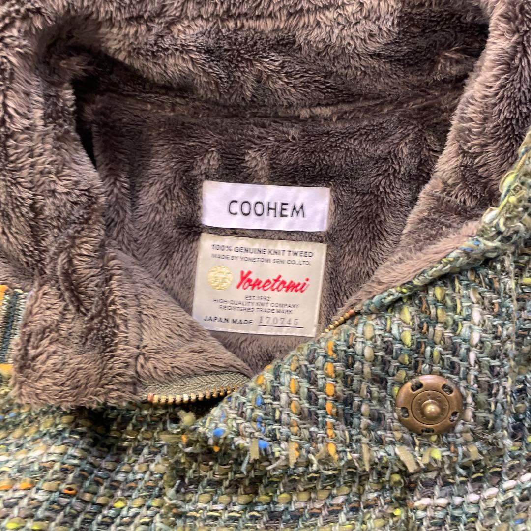 COOHEM コーヘン　米富繊維　ツィードコート