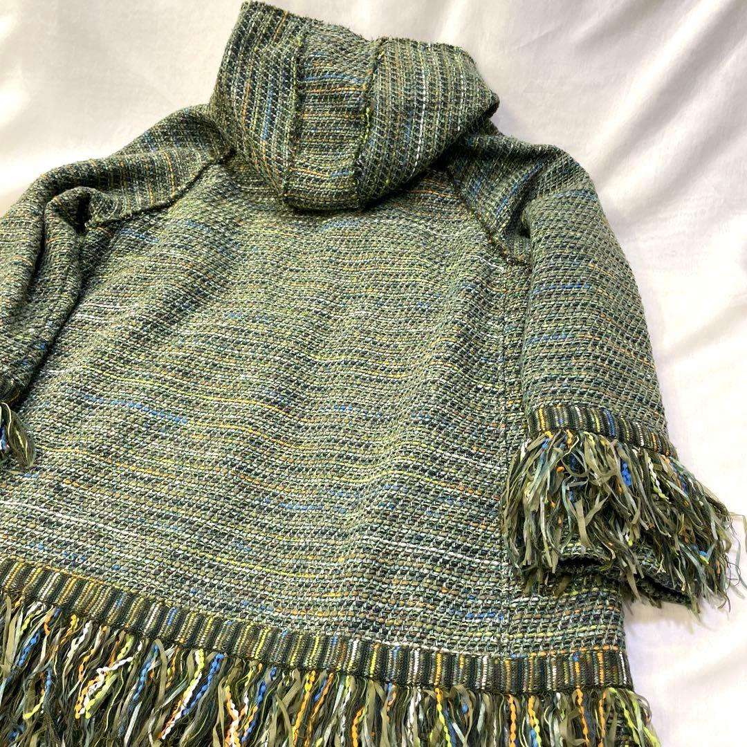 COOHEM コーヘン　米富繊維　ツィードコート