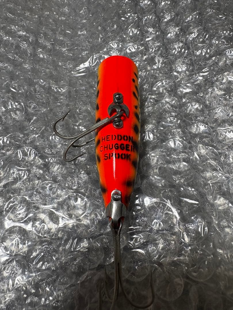 オールドヘドン　チャガースプーク　BRS 濃色　茶スイカ　heddon ルアー
