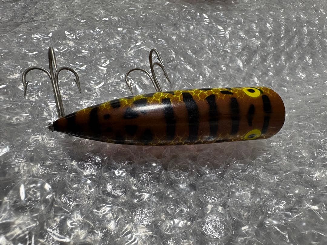 オールドヘドン　チャガースプーク　BRS 濃色　茶スイカ　heddon ルアー