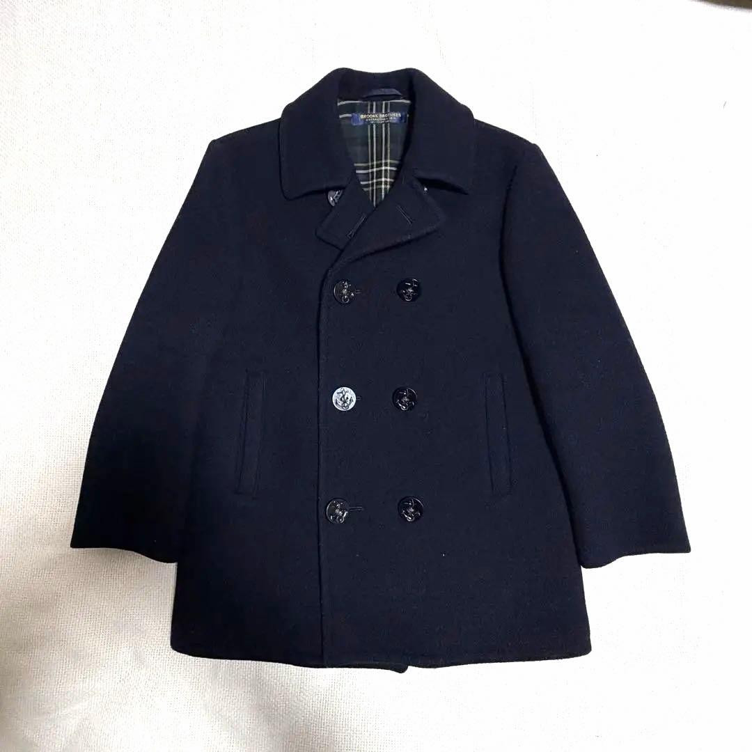BROOKS BROTHERS Pコート ネイビー アンカーボタン 定番 名作
