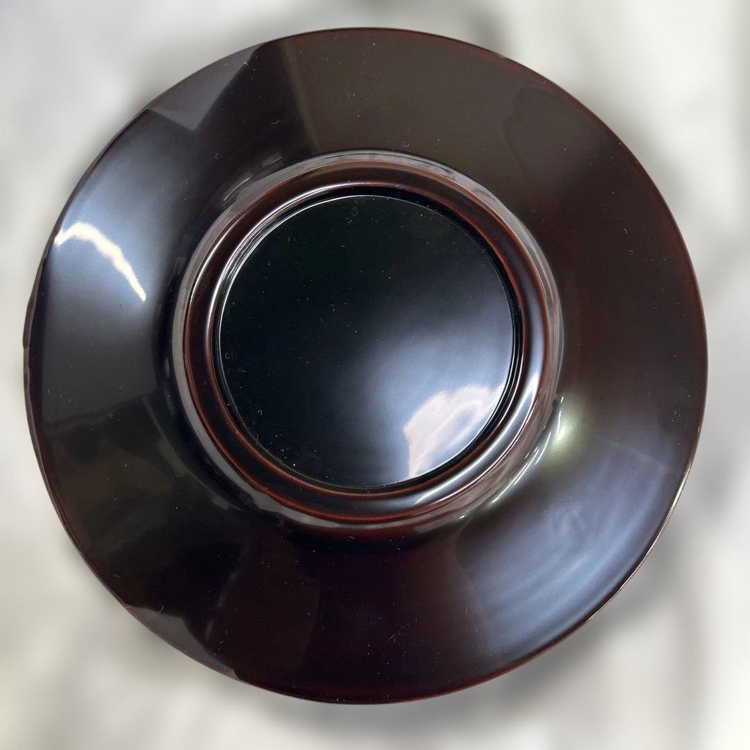 6099【未使用品】輪島塗 五島屋 布着本堅地 沈金 西勝廣作