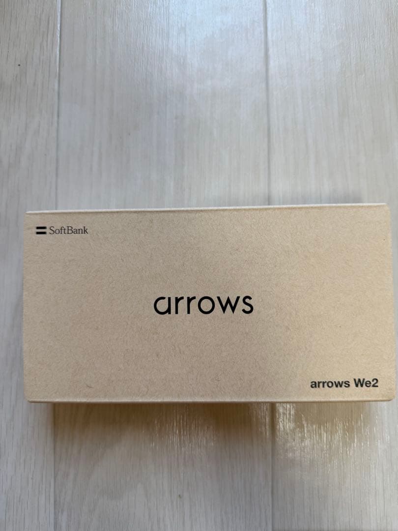 SoftBank arrows We2 ホワイト　未使用