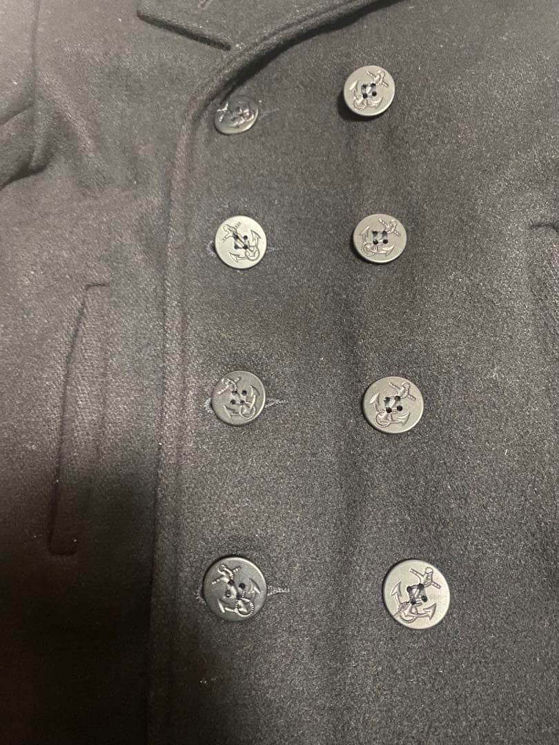 USA製　schott ショット ピーコート 黒 メンズジャケット 18